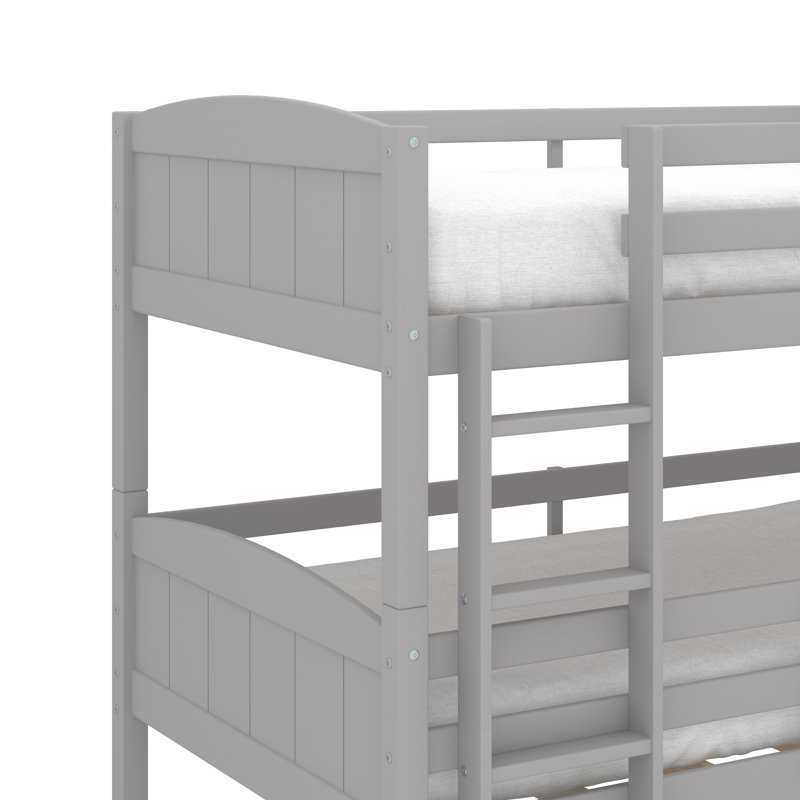 Viv + Rae Kogan Wood Arch Triple Twin Bunk Bed & Reviews Wayfair